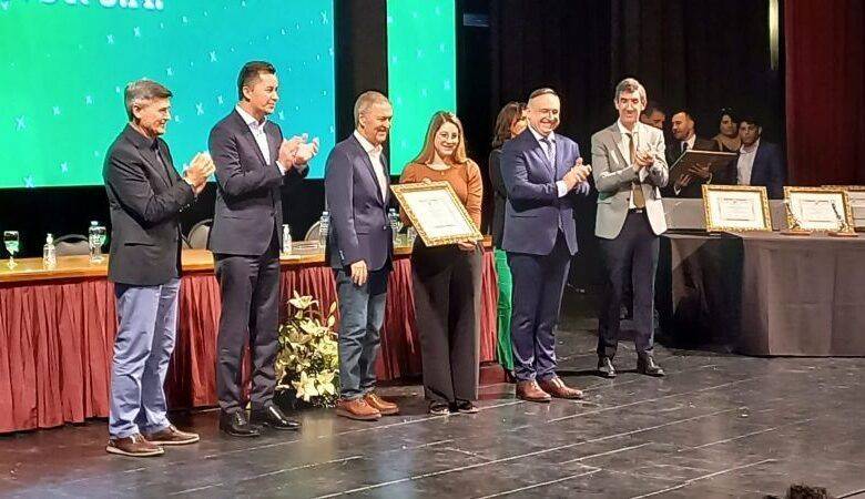 Empresas villamarienses fueron premiadas en el Teatro San Martín