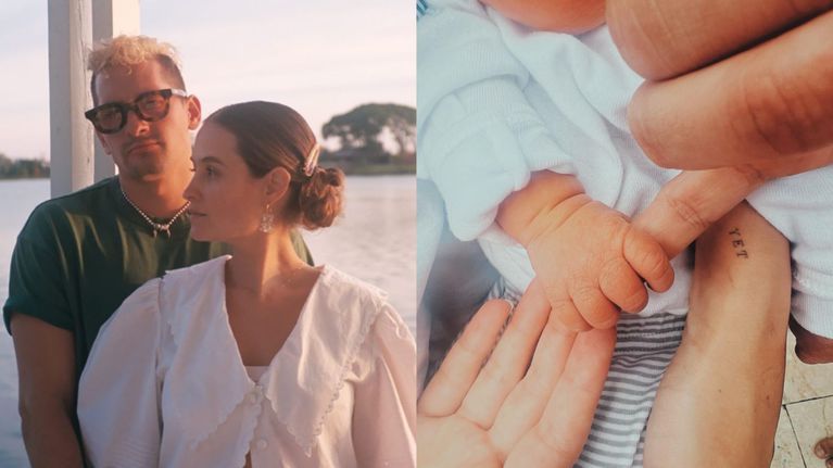 Nació Apolo, el hijo de Mau Montaner y Sara Escobar