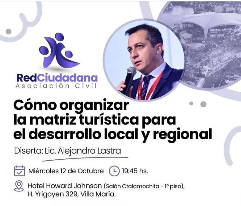 Red Ciudadana impulsa capacitación para el Sector Turístico de Villa María