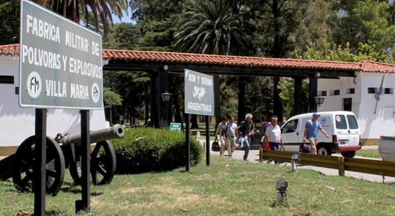 No habrá parque industrial en la Fábrica Militar de Villa María 