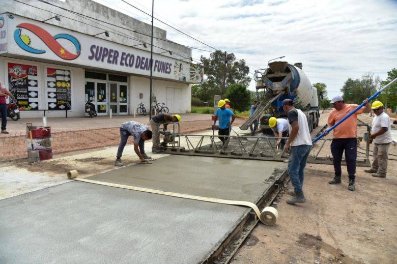La avenida Deán Funes avanza hacia su completa habilitación 