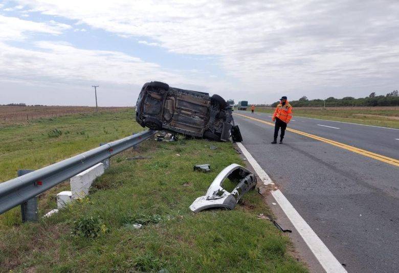  Vicuña Mackenna: un hombre falleció tras volcar con el vehículo