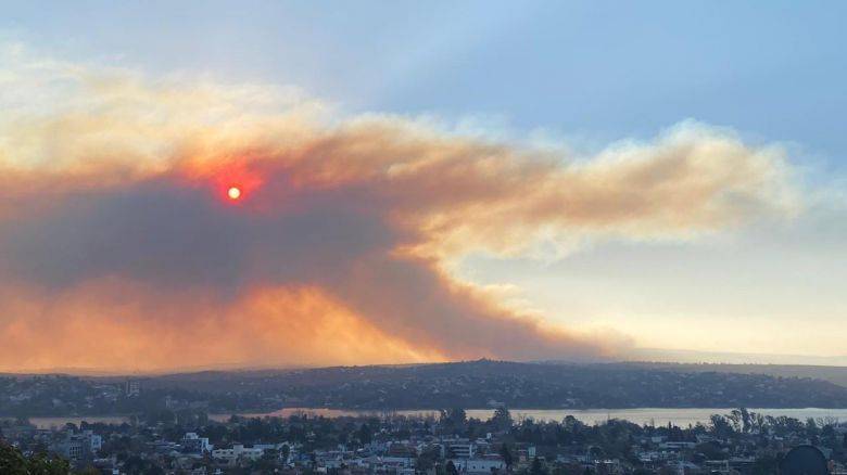 Fueron contenidos los incendios en Tanti y Traslasierra 