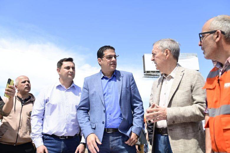 El gobernador Schiaretti  recorrió la obra de rutas 2 y 4