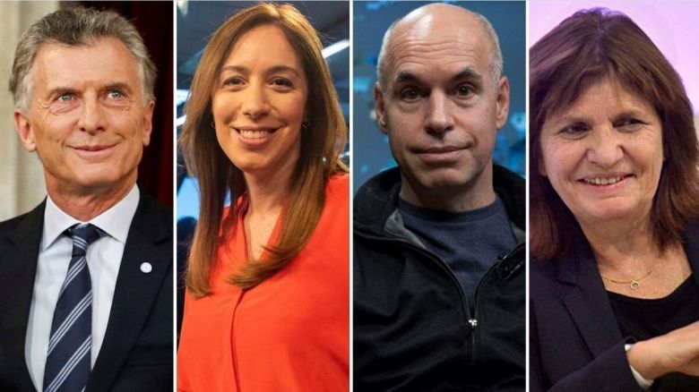 Vidal, Rodríguez Larreta y Bullrich precandidatos del Pro 2023