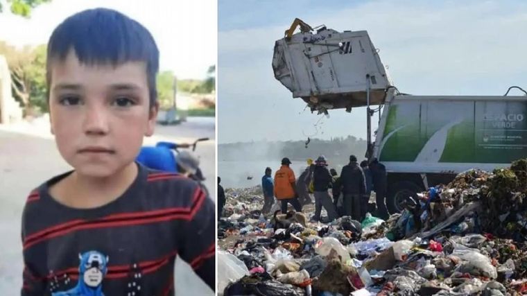 Tenía 8 años, buscaba comida en un basural y murió aplastado por un camión