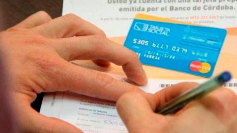 Desde este viernes se acredita el monto de la tarjeta social 