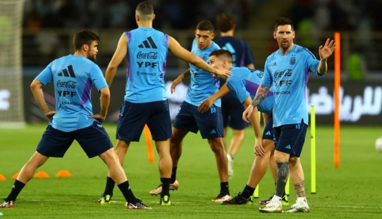Argentina ya llegò a Qatar 