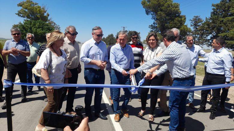 Inauguraron la Ruta Provincial de Silvio Pellico 