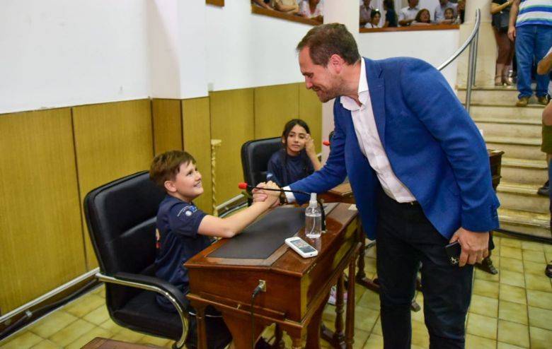 Amadeo Testa y Benjamín Amado elegidos como intendente y viceintendente de los Niños 