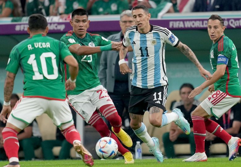Argentina le ganó a México 2 a 0