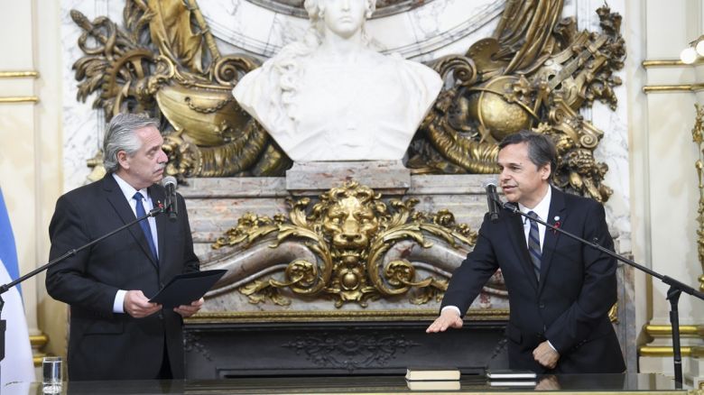 Diego Giuliano juró como ministro de Transporte de la Nación