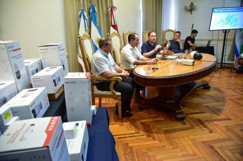 Incorporaron 50 cámaras a la ciudad 