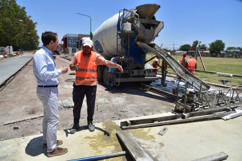 Comenzó la repavimentación de calle Sucre