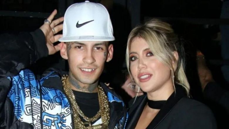 Wanda Nara y L-Gante vieron juntos Argentina vs. Croacia 