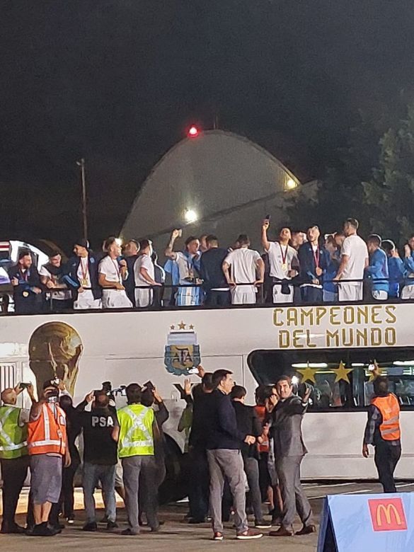 LV28 recibió a la Selección Argentina en Ezeiza