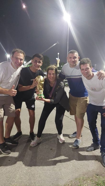 LV28 recibió a la Selección Argentina en Ezeiza