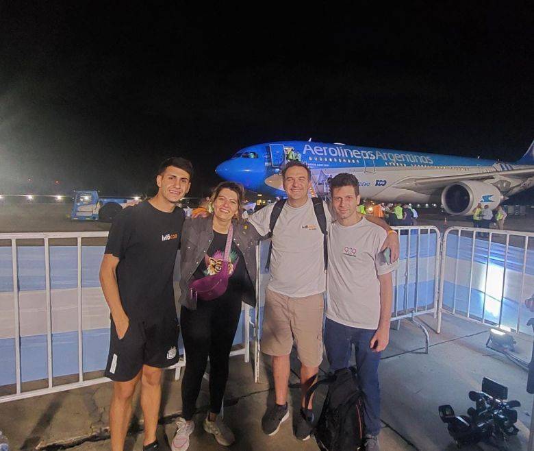 LV28 recibió a la Selección Argentina en Ezeiza