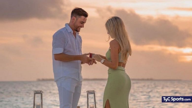Nico Tagliafico y Caro Calvagni preparan una megafiesta de boda