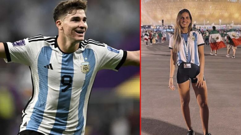 Julián Álvarez dejó de seguir a su novia en Instagram