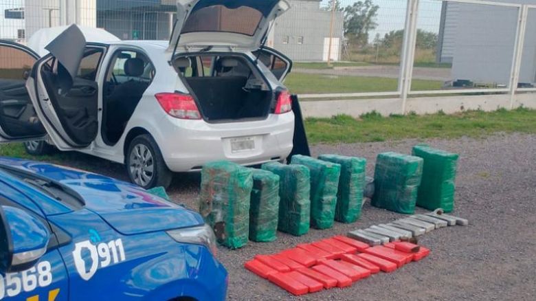 Incautaron 300 kilos de marihuana en San Francisco 