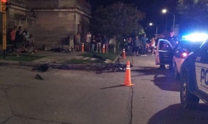 Río Cuarto: un joven murió tras chocar con la moto
