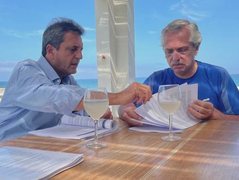 Alberto Fernández y Sergio Massa se reunieron por el acuerdo de integración con Brasil