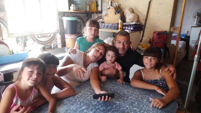 Una séptima hija villamariense se convirtió en la ahijada del presidente
