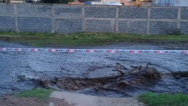 Río Ceballos: cortaron el agua por las crecidas que hubo tras las lluvias