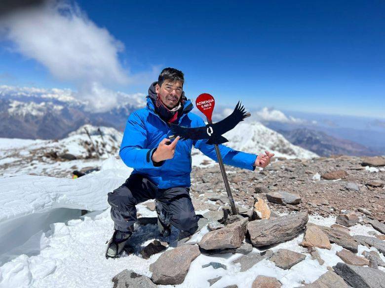 Villamariense logró subir al Aconcagua