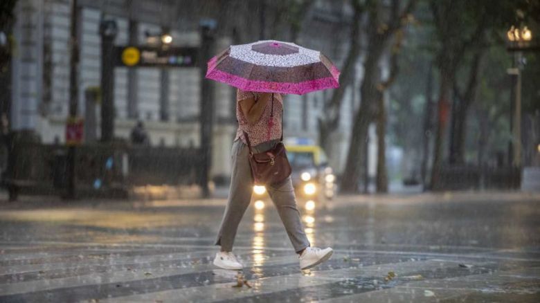 Clima de tormentas en Córdoba con descenso de temperatura