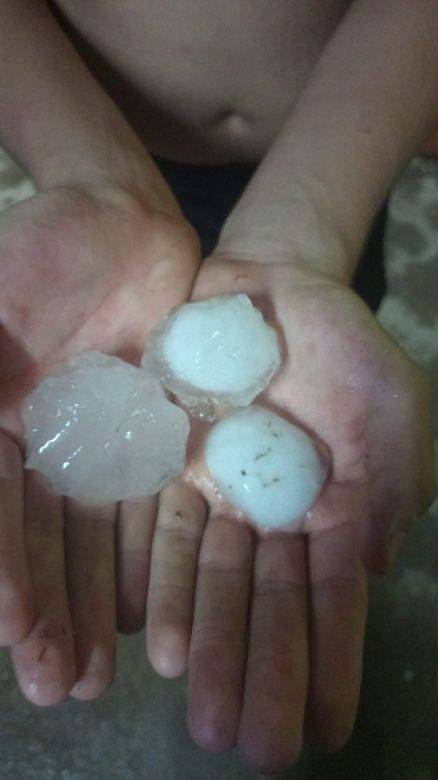 Violento temporal en San Luis: hay un fallecido y heridos por la caída de granizo 