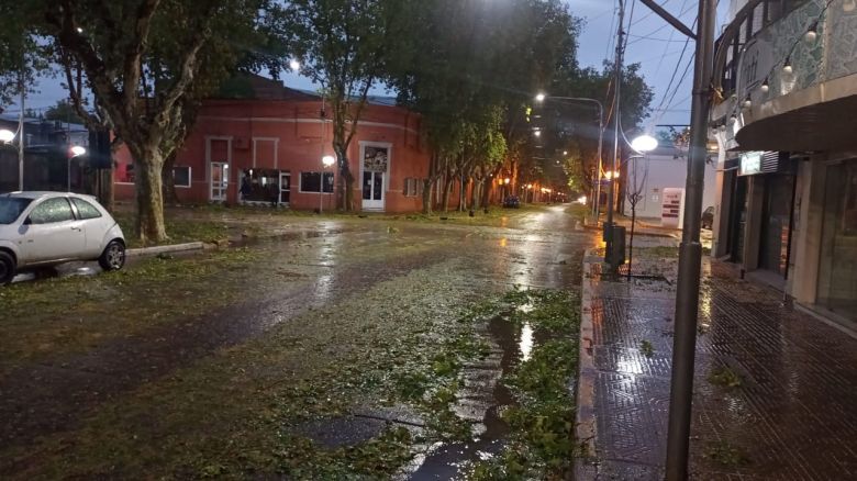 Violento temporal en San Luis: hay un fallecido y heridos por la caída de granizo 