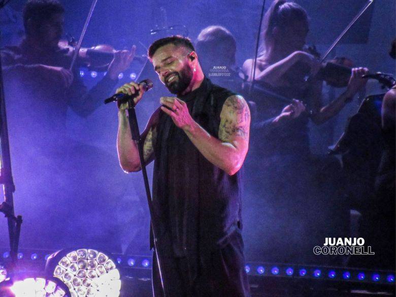 Ricky Martin dio su primer show sinfónico en Villa María