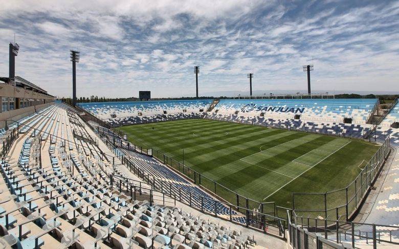 El estadio de San Juan del Bicentenario es la sede para el partido River - Racing 