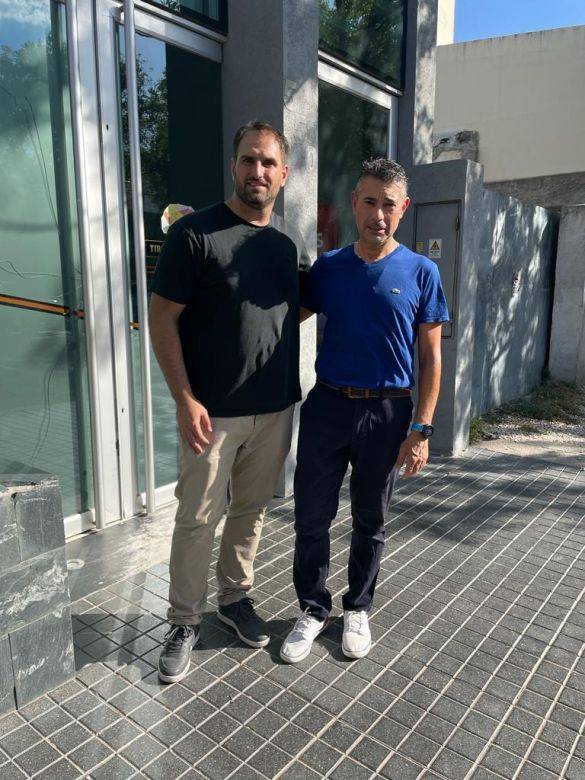 Manu Sosa presentó a Sergio Vesco cómo Coordinador General de sus equipos técnicos