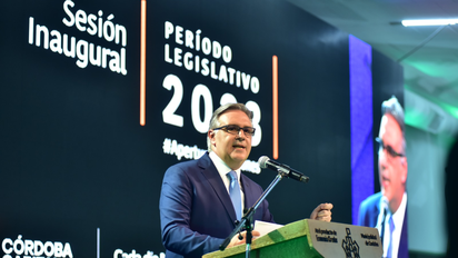Llaryora abrió las sesiones ordinarias del Concejo Deliberante