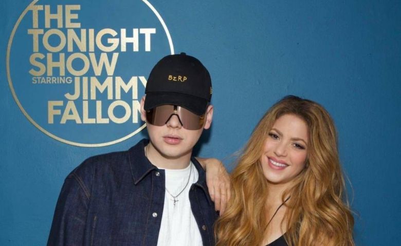 Shakira y Bizarrap juntos en el show de Jimmy Fallon
