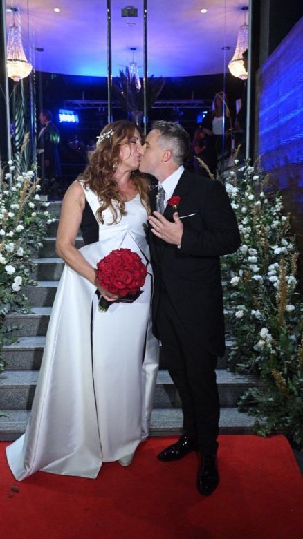 La divertida boda de Lizy Tagliani y Sebastián Nebot