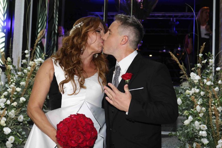 La divertida boda de Lizy Tagliani y Sebastián Nebot