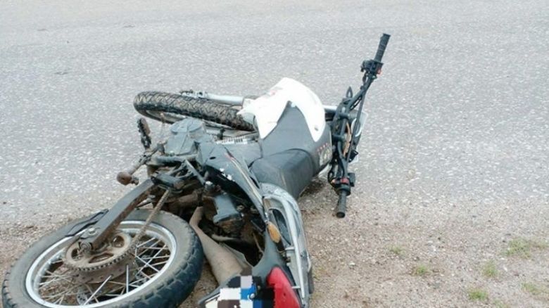 Motociclista internado en la UTI del Pasteur