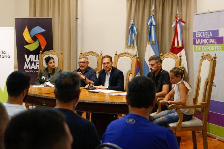 El municipio presentó la Escuela de Deportes
