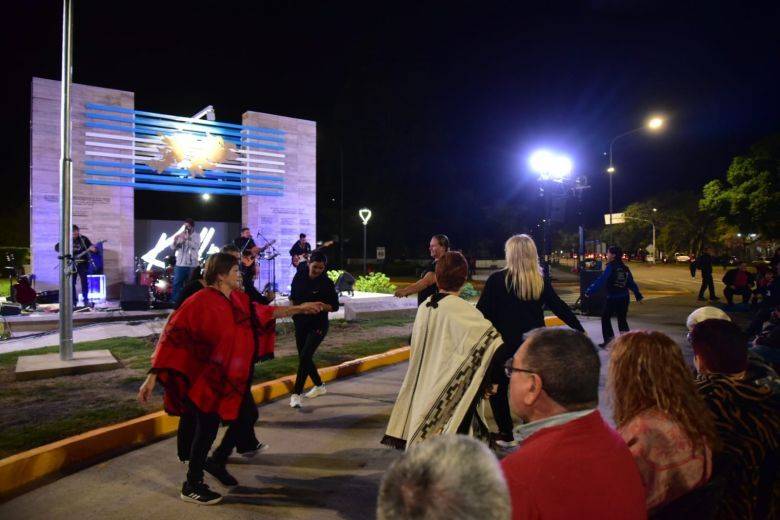 Se realizó la vigila de Malvinas