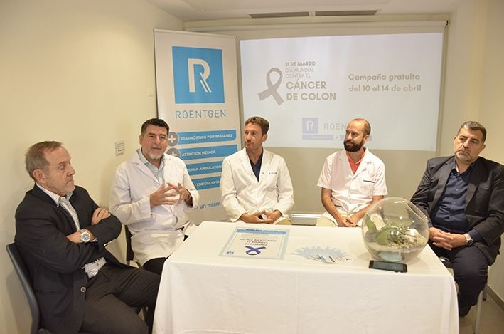 Cáncer de colon: Roentgen ofrece consultas gratuitas