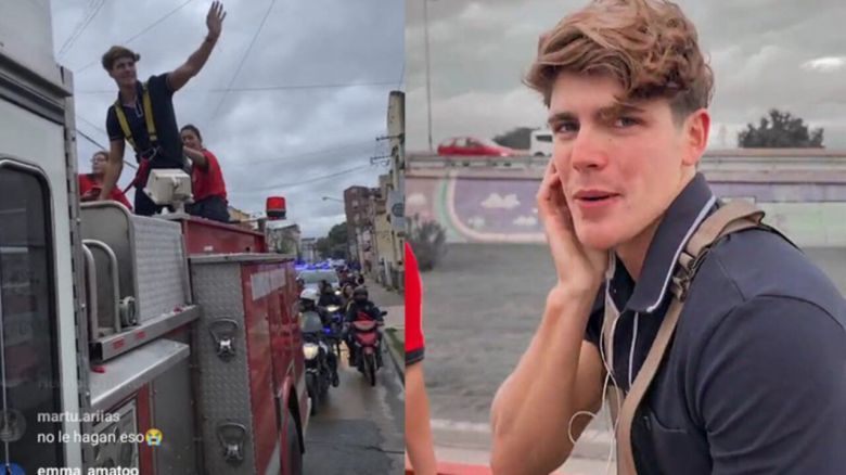 Marcos Ginocchio llegó a Salta: caos en el aeropuerto y en las calles