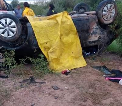 Dos personas fallecieron en un choque en la Ruta 60 