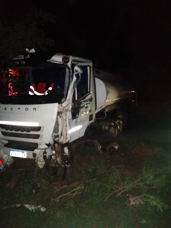 Río Cuarto: cinco heridos tras el choque entre un colectivo y camión