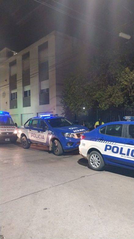 Trasladaron al Pasteur a un hombre con síntomas de abstinencia
