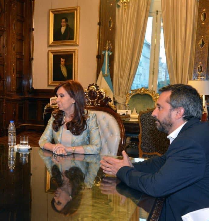Martín Fresneda: "Cristina está ocupando otra responsabilidad"