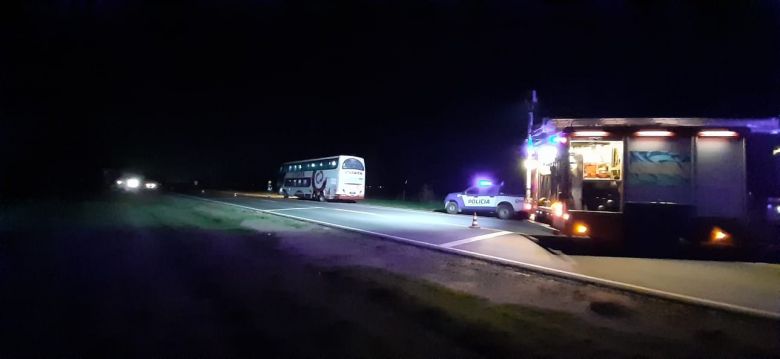 Villa Nueva: colisionaron un colectivo contra un automóvil 